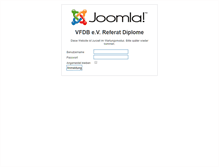 Tablet Screenshot of diplom.vfdb.org